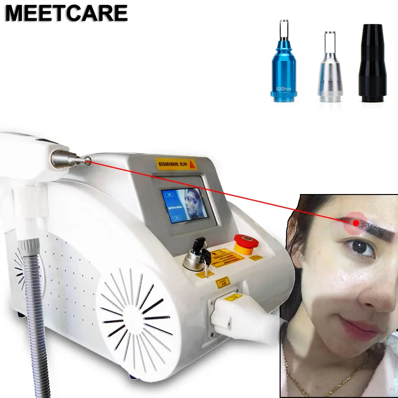 

Beauty Machine 1064nm 532nm 1320nm ND YAG Laser Tattoo Removal machine laser remove tattoo Eyebrow Pigment Use for Salon Center