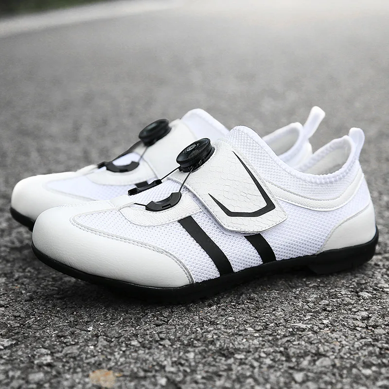 

Couples Low Top Simple Breathable Cycling Shoes Autumn New Style Light Weight Lock-Free Assistant Riding Shoe
