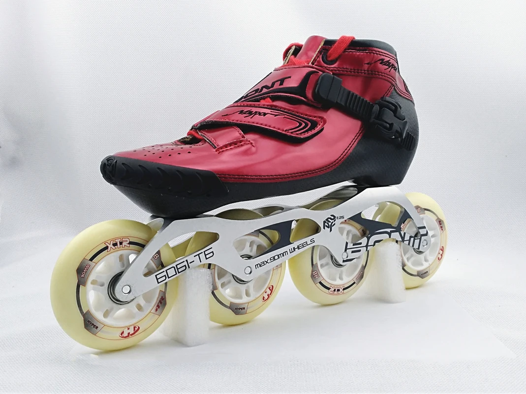 Bont Inline Skate Vaypor 2PT 195 мм красный пакет скорость скейт inline skate