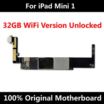 

Motherboard For Ipad mini1 Wifi /WiFi WLAN Version Official Original Mainboard IOS System Logic Board with chips A1432