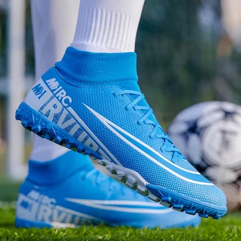 

Soft Groud futbol shoes Men Boy Kids Soccer Cleats Turf Football Shoes Hard Court Sneakers Trainers New Design Athletic Chaussur