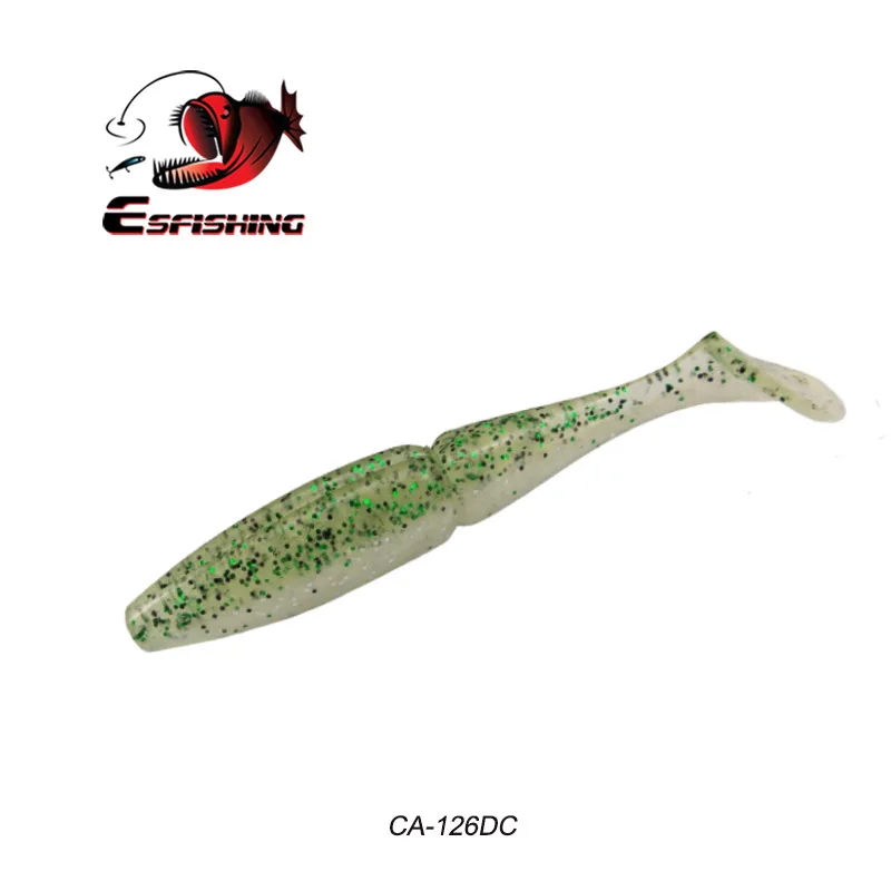 CA126DC Esfishing Easy Shiner, 100 мм, 125 мм, 155 мм, 200 мм, рыболовные приманки, мягкие приманки, мягкие приманки, ПВА, Isca, Искусственные воблеры, Pesca Bass - Цвет: CA126DC