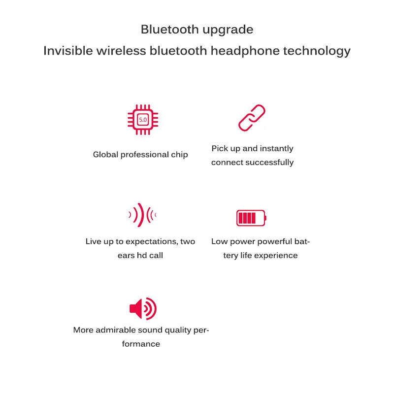 Bluetooth гарнитуры для Xiaomi Redmi Airdots беспроводные наушники 5,0 TWS наушники с шумоподавлением Микрофон 280 мАч зарядная коробка
