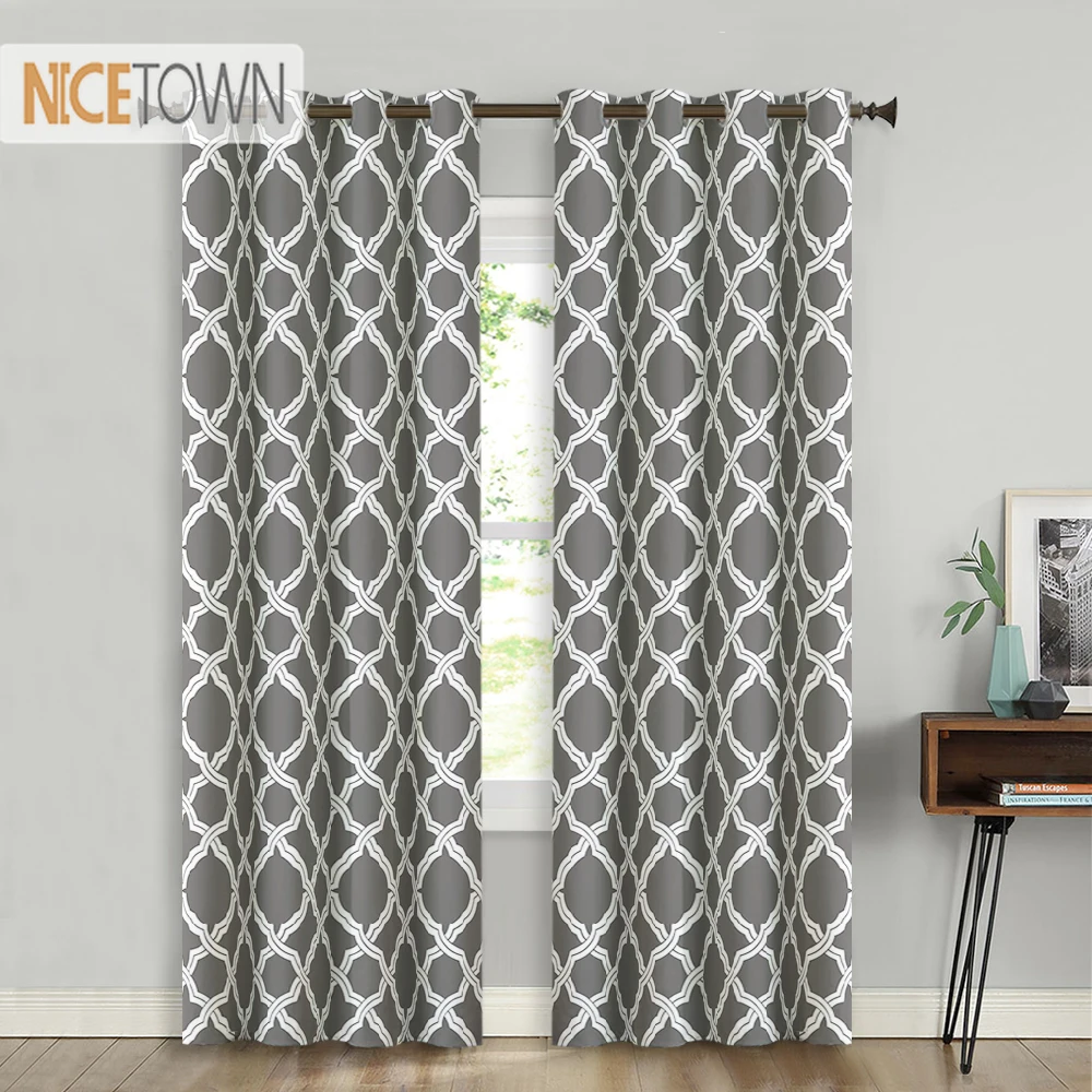 1 шт. занавески с марокканским узором затемненные шторы модные украшения для