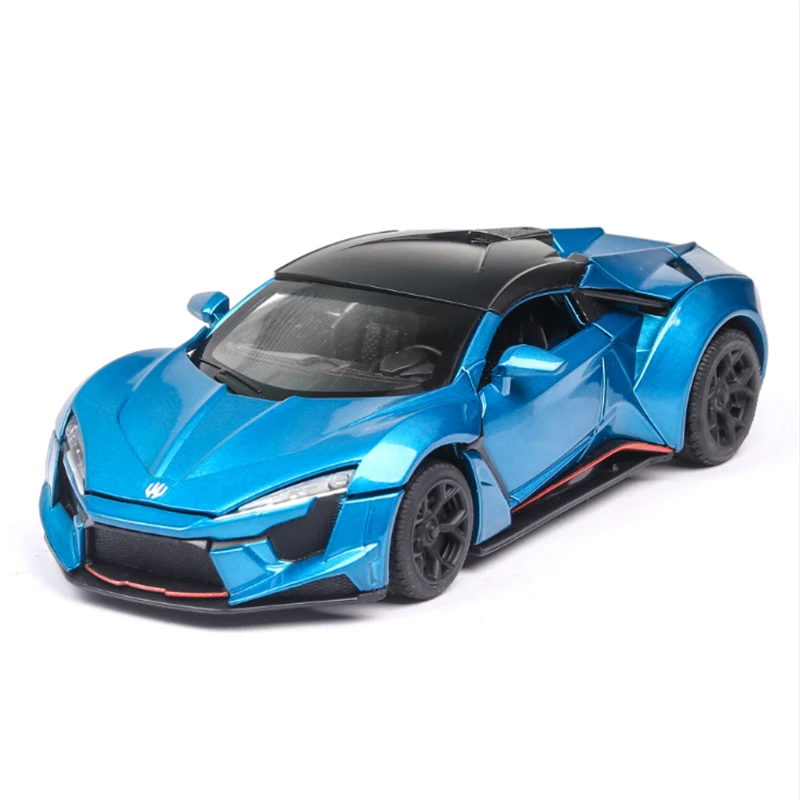 

1:32 Alloy Pull Back Model Car Model Toy Sound Light Pull Back Die-cast Vehicles Play Toy Car Car model decoration