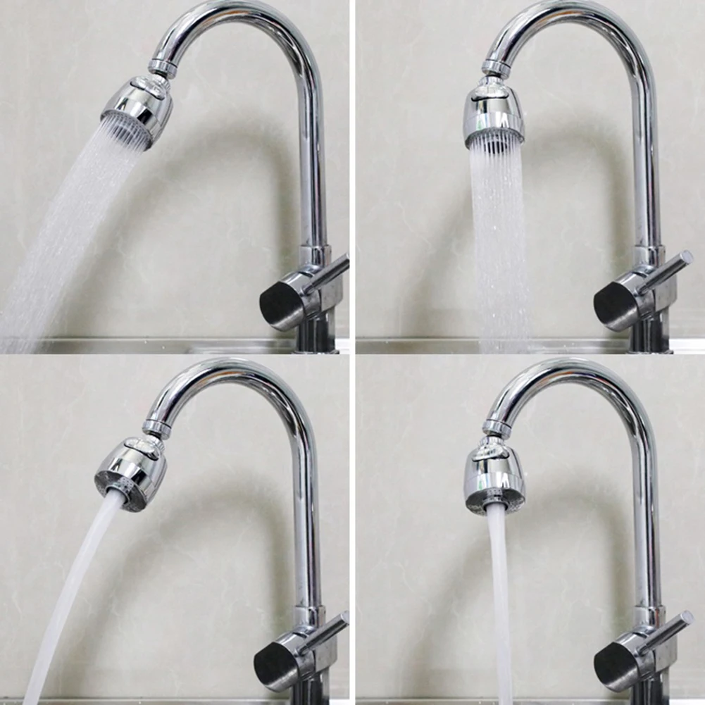 360° Rotatable Bent Water Saving Tap Aerator Diffuser Faucet Nozzle Filter Water Swivel Head Kitchen Faucet Adapter Bubbler|Aerators| - AliExpress