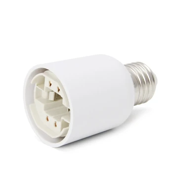 

C18+E27 to G24 Base LED Halogen Light Lamp Bulbs Socket Adapter Converter