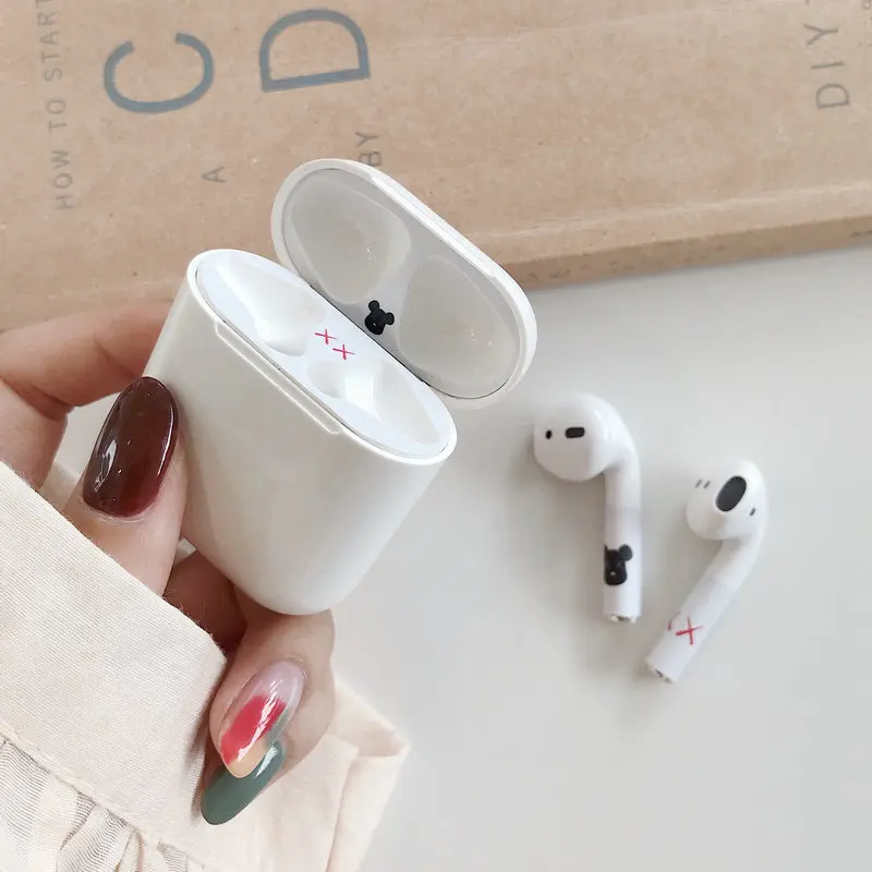 No.5 1 комплект, мультяшный пылезащитный стикер, протектор для Apple AirPods, Пылезащитная наклейка, Защитная пленка для Air Pods, аксессуары - Цвет: No.5