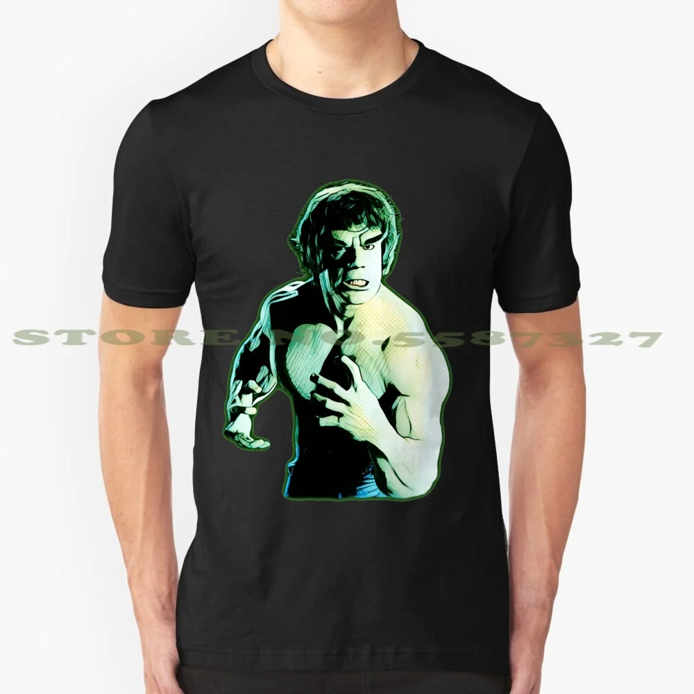 Невероятная черно белая футболка Lou для мужчин и женщин The Incredible Ferrigno Comic Super Hero
