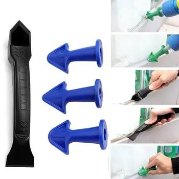 

5pcs Caulking Nozzle 5 In1 House Hold Tool Applicator Convenience Scraper Connector Professional