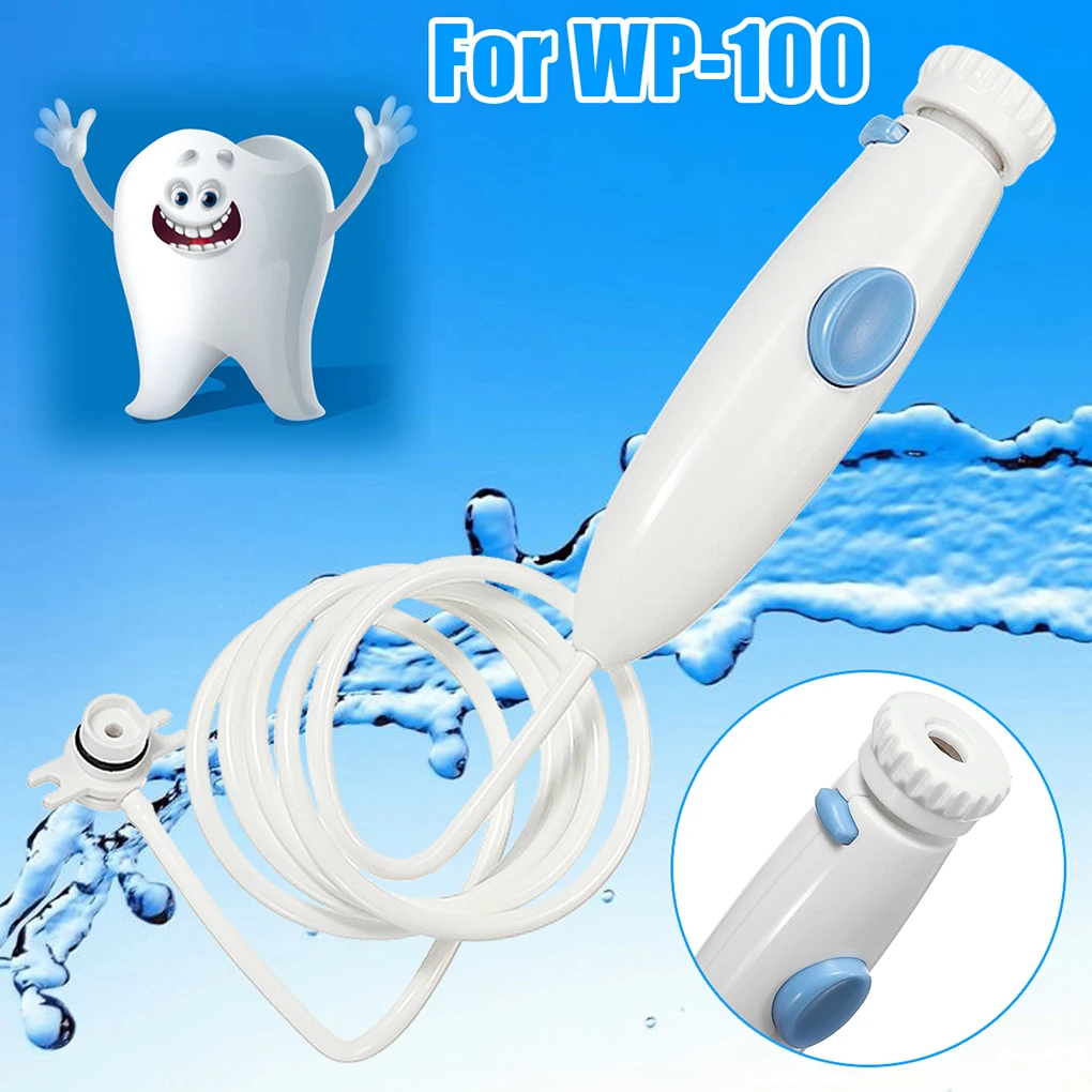 Water Flosser Oral Irrigator Dental Water Jet Replacement Tube Hose Handle Replacement for WP-100