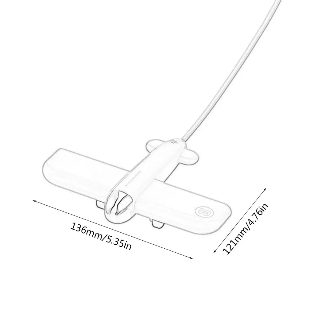 3 цвета форма самолета водонепроницаемый 4-портовый USB 2,0 концентратор разветвитель 4 в 1 конвертер концентратор USB разветвитель