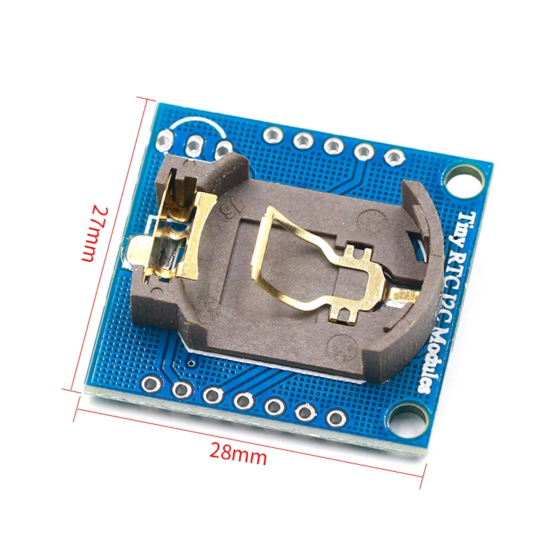 1 шт. крошечные RTC I2C модули 24C32 память DS1307 часы модуль для arduino (без