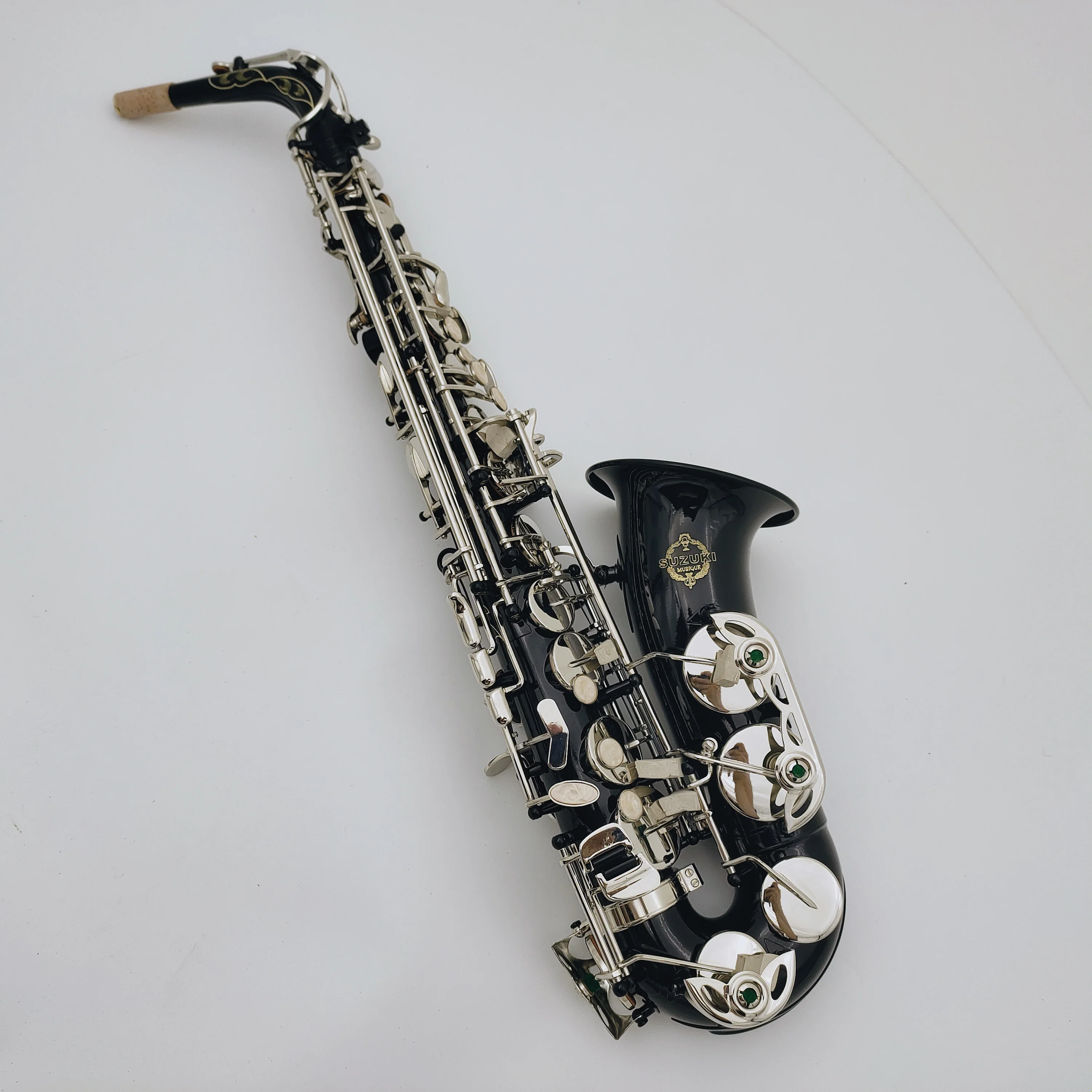 SUZUKI Alto Saxophone Brass Eb Tune Musical Instruments New E-flat