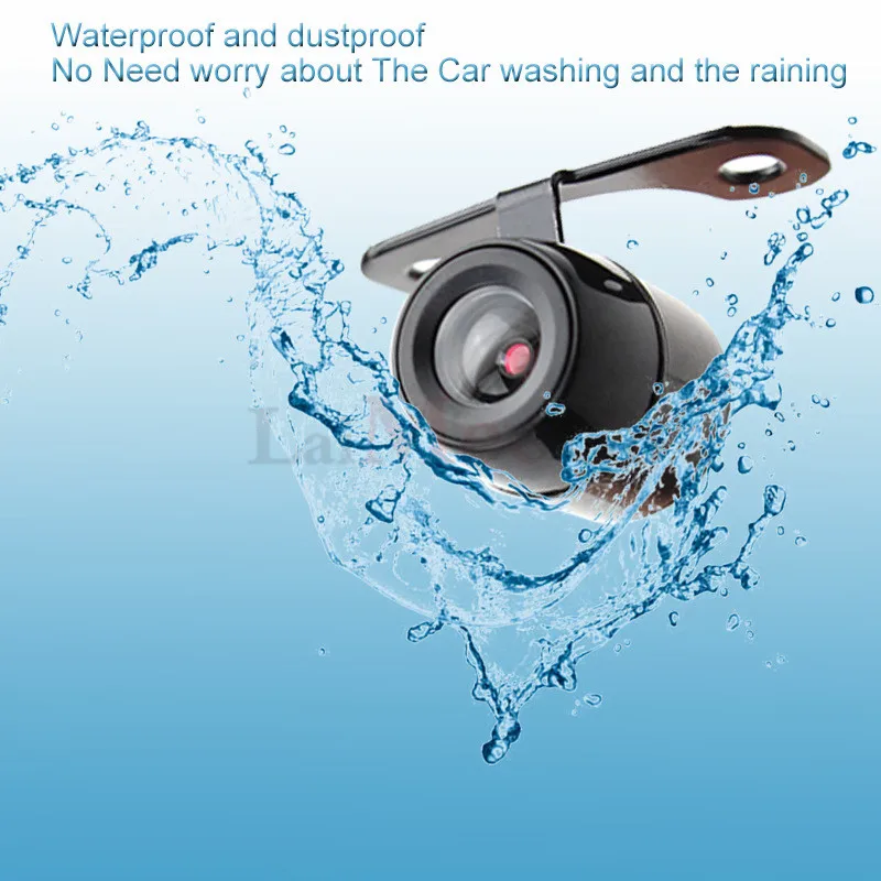 Car Backup CCD Front Rear View Camera 170 Degree Wide Angle Waterproof Without Guide Line Auto Parking Sensor System (3)