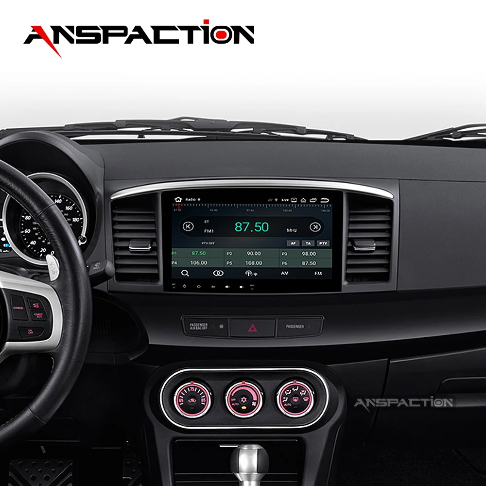 Clearance PX30 Android 9.0 Car DVD for MITSUBISHI LANCER 10.1 inch 2 DIN 3G/4G GPS radio video player with Capacitive 2007-2018 5