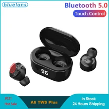 A6 Tws Bluetooth 5.0 Oortelefoon Voor Huawei Airdots Draadloze Oortjes Stereo Headset Mini Oordopjes Voor Android Ios Mobiele Telefoon