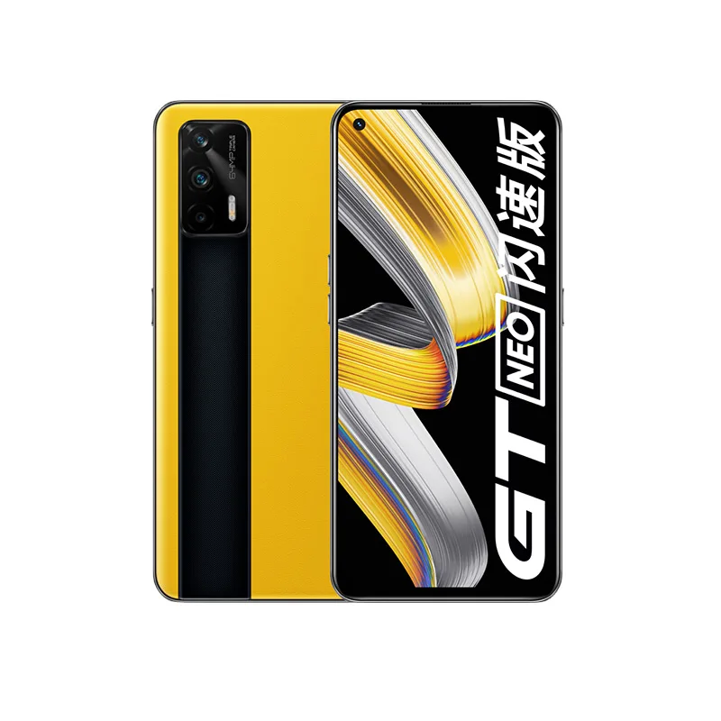 Original realme GT Neo 5G smart phone 6.43&quot120Hz Super AMOLED MTK Deminsty 1200 65W 4500mAh Fast Charge 64MP Camera Global ROM |