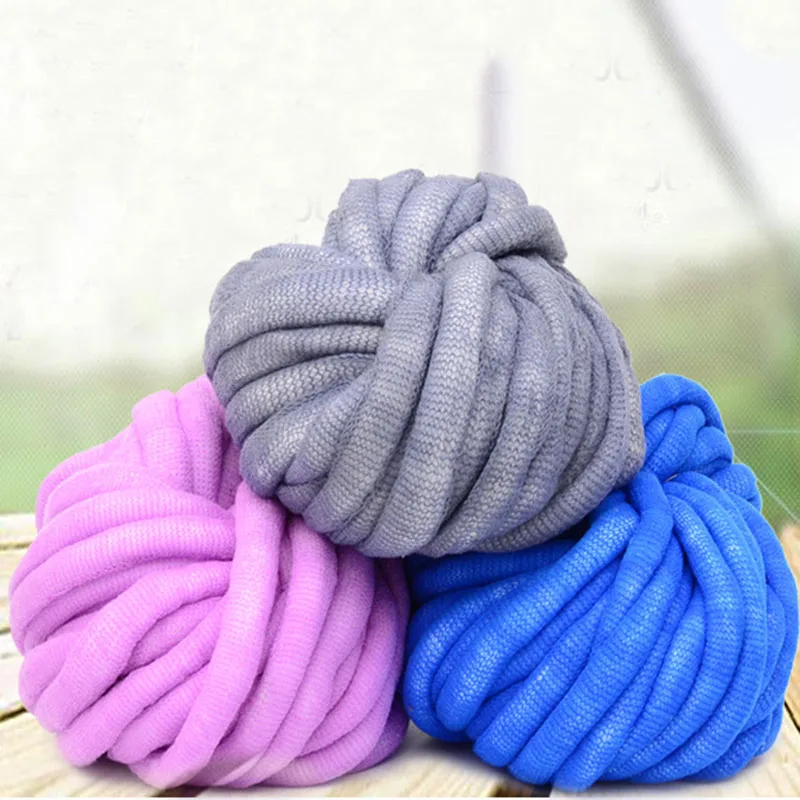 500g Super Thick Filling Cotton Yarn For Hand Knitting Crochet Big