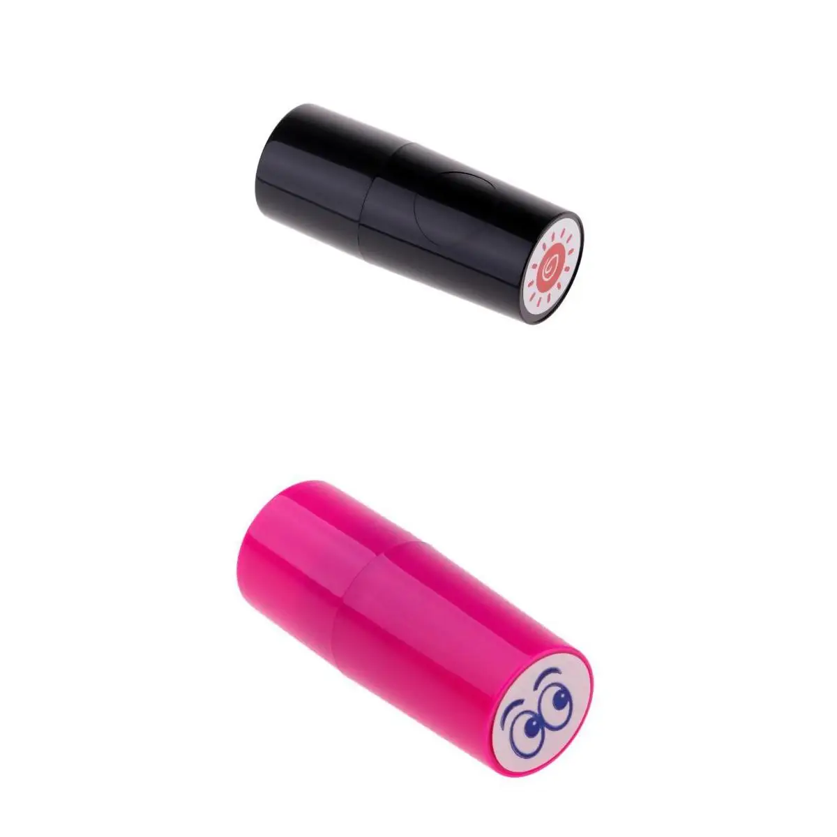 Pack of 2 ABS Plastic Golf Club Ball Stamper Personalized Colorfast Quick-dry Golf Stamp Marker Print Gift Prize for Golfer