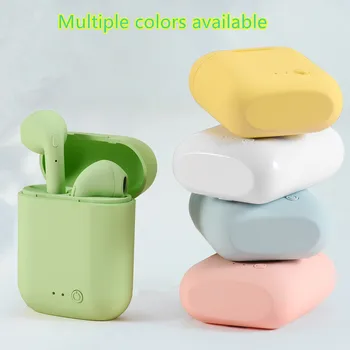 

Mini-2 TWS Wireless Earphones Bluetooth 5.0 Earphone TWS Matte Macaron Earbuds With Mic Charging Box Headset Wireless Headphones