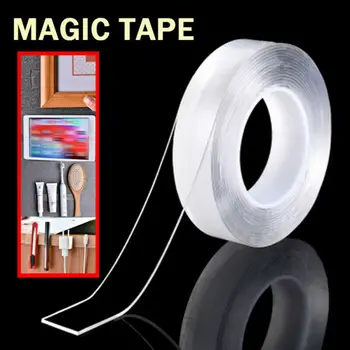 

Double-sided Length 3m Kitchen Sink Waterproof Mildew Strong Self-adhesive Tape Nano Tape Bathroom Gap Strip Pool Water Seal