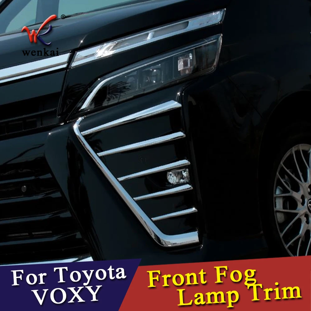 Для Toyota Voxy 80 Series ABS Chrome Передняя фотография автомобильные аксессуары | Автомобили