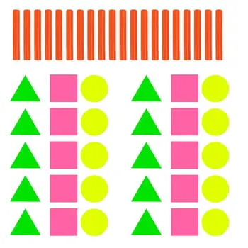 

60Pcs Practical Educational Durable Math-learning Toy for Children