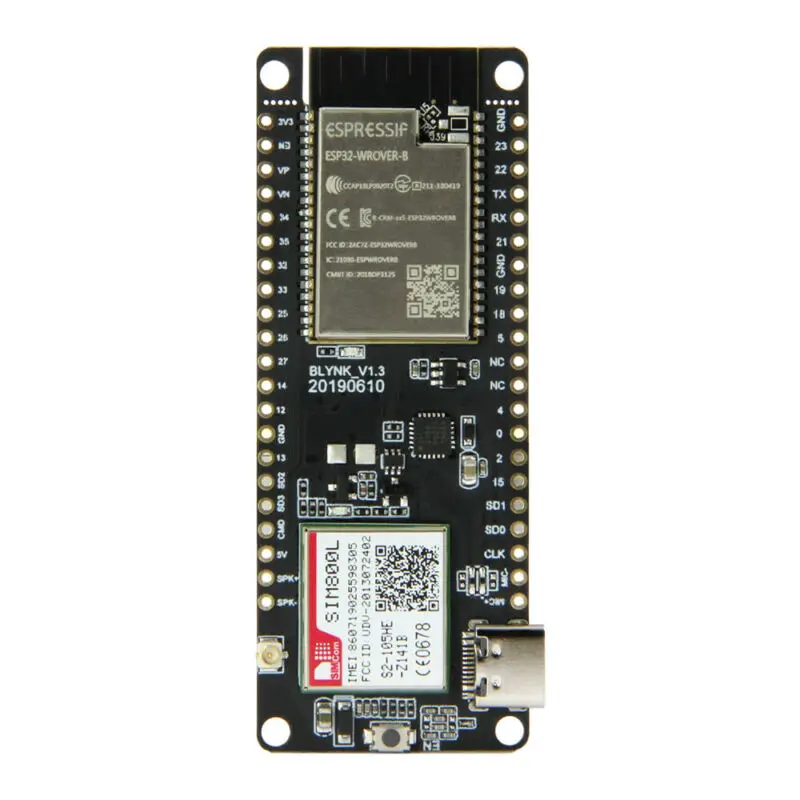 

TTGO T-Call V1.3 ESP32 Wireless Module GPRS Antenna SIM Card SIM800L Module Part Tool Kits