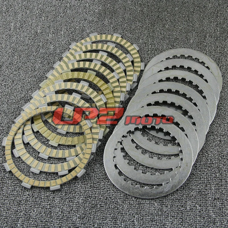 

Clutch Plate Discs For Honda XL700V Transalp 08-09 XRV650 J/K Africa Twin 88-89 VT750 Shadow ACE Deluxe Spirit Aero 97-09