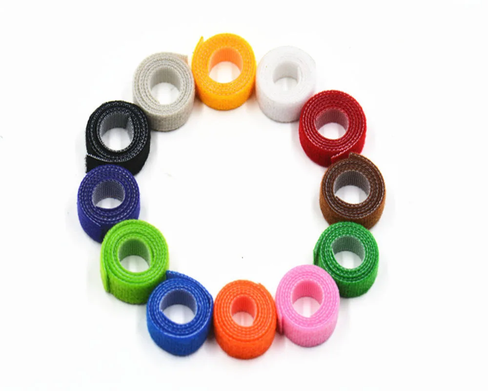 

Hot Pet Velcro Collar Dog Cat Identification Circle Multi-Color Simple Collar Factory Wholesale