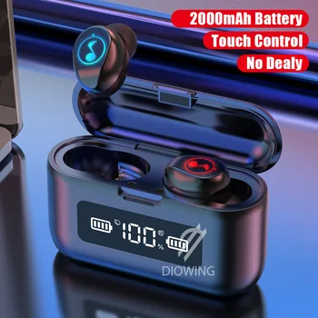 

B281 Bluetooth Headset Dual Handle Bluetooth Headset with a Digital Display Bluetooth Headset Ear Bluetooth Headset Business
