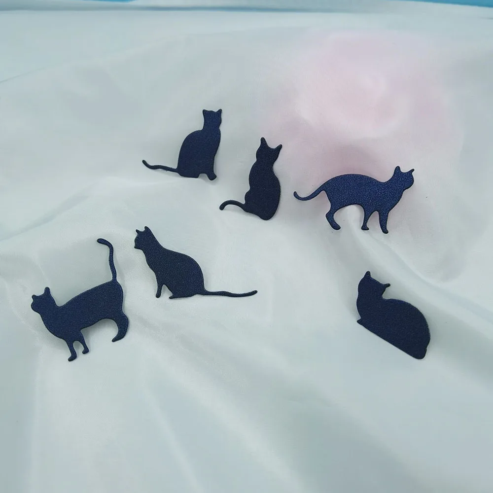 

Cat Dies Scrapbooking Metal Cutting Die Cut Mold Photo Album Card Making Animal Stencil Paper DIY Craft Handmade Mould