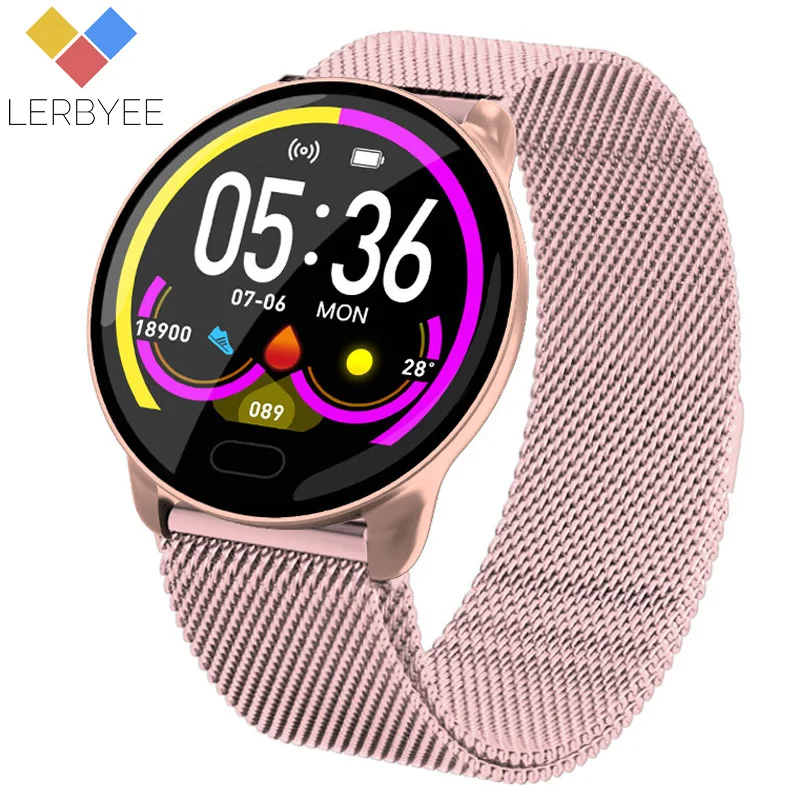 

Lerbyee K9 Smart Bracelet Heart Rate Monitor Waterproof Fitness Tracker Color Screen Sport Activity Tracker for iPhone xiaomi