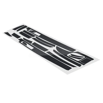 

For BMW 5-Series E60 03-10 5D Glossy Carbon Fiber Sticker Interior Decal Trim