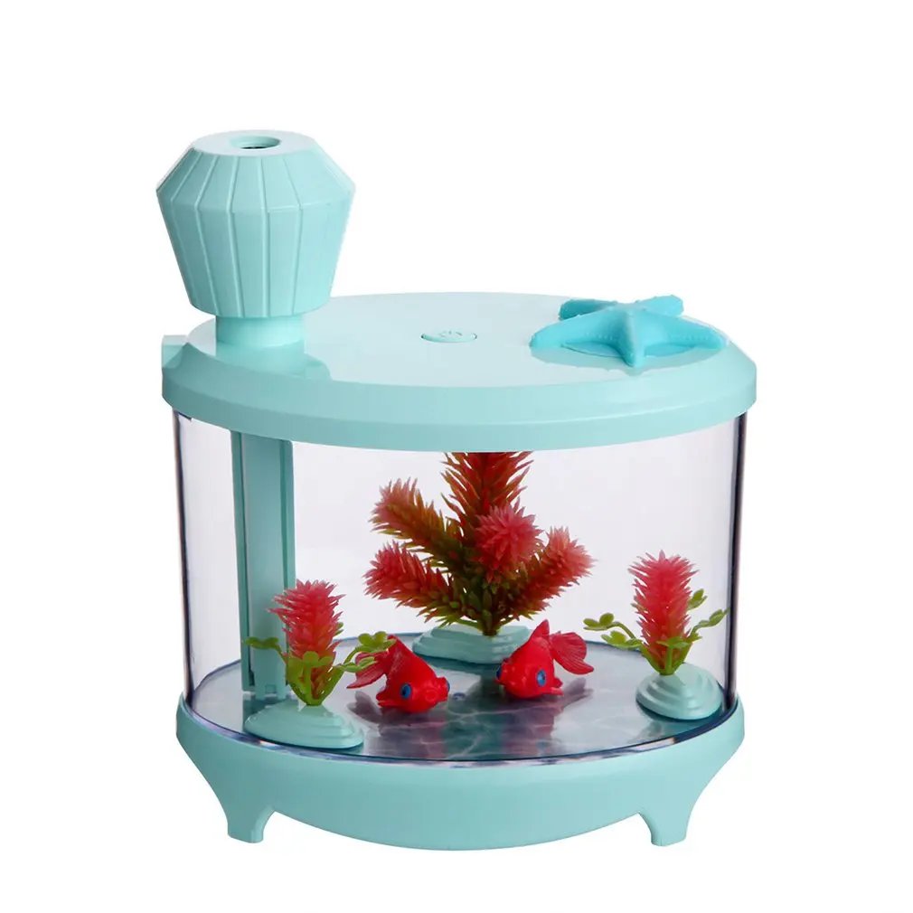 Led Fish Tank Humidifier Night Light Home Decoration Lights Creative Atmosphere Fashion Professional |