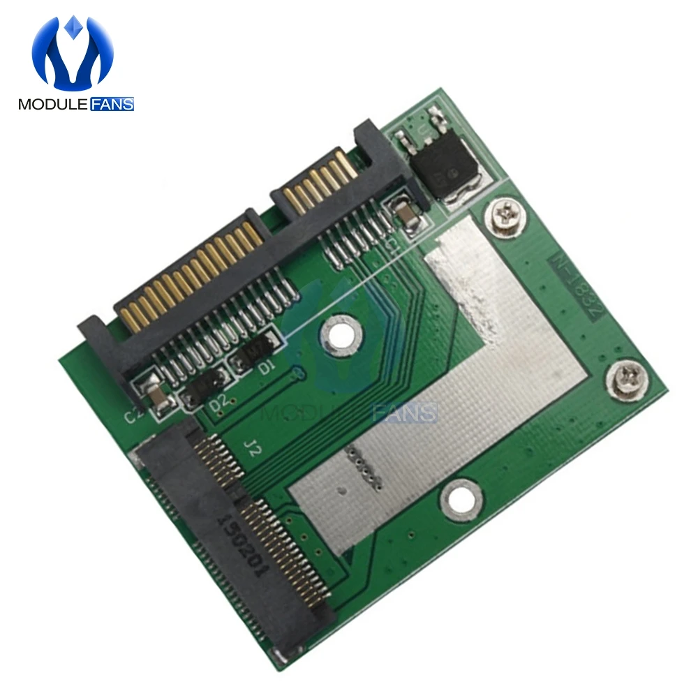 Универсальный стандартный mSATA Mini PCIE SSD до 2,5 дюймов SATA 6,0 Gps адаптер конвертер карты Модуль плата для ноутбука рабочего стола