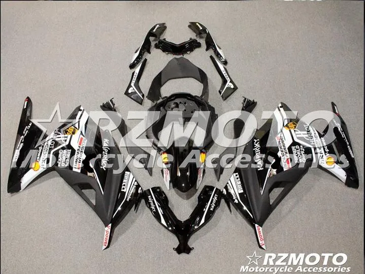 Мотоциклетный обтекатель abs комплект для Kawasaki Ninja 250 Ninja300 2013- корпусные детали прессформы ACEKITS Магазин № 0141