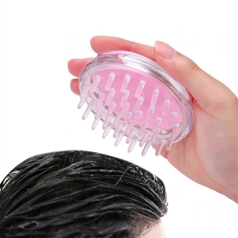 Silicone Brushes Wash Head | Shower Silicone Brush Shampoo - Washing Hair  Brush - Aliexpress