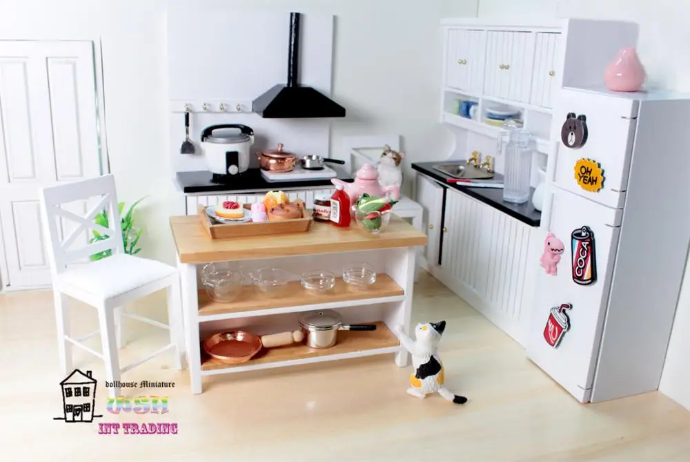 Новинка 2020 миниатюрная кукольная мебель для кукольного домика 4 72 дюйма 1:12