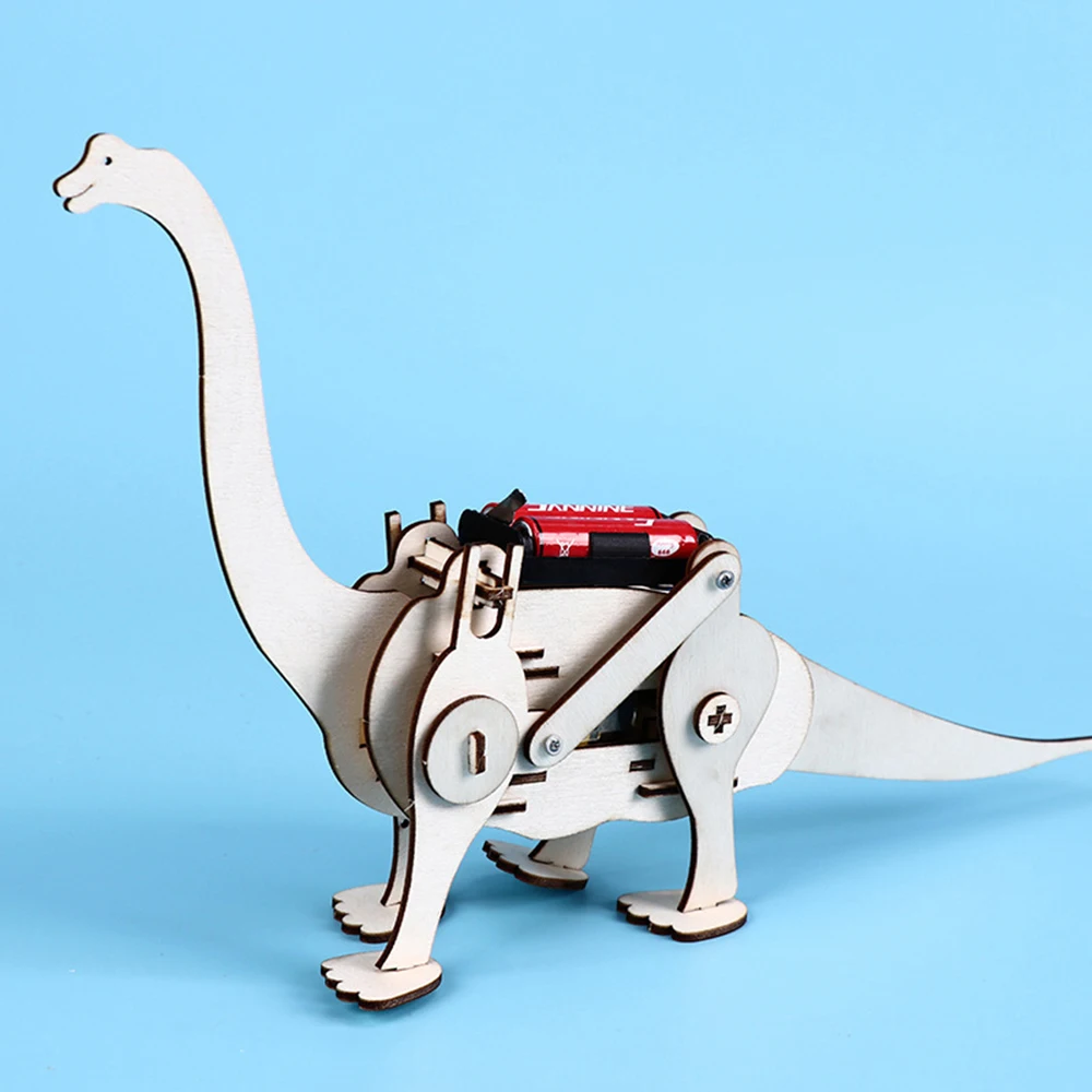 

Creative DIY Science STEM Toys Electric Walking Dinosaur Set Puzzle Boys Craft Technology Educational Toys for Children