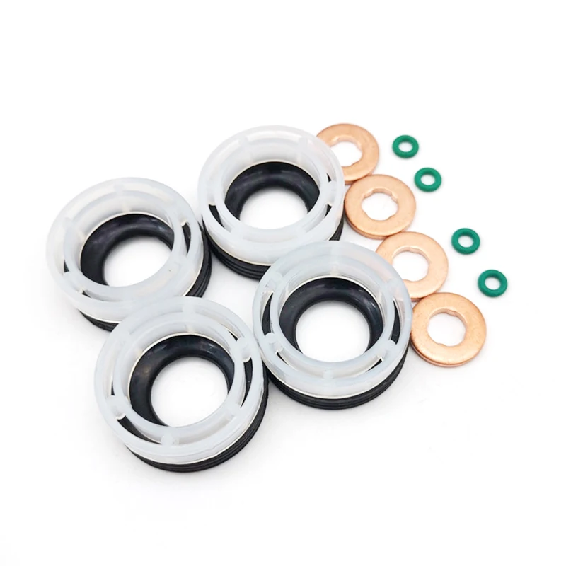 Fuel Injector Seals Washer O Ring Kit For Ford Fiesta Fusion Focus 1.6 TDCi