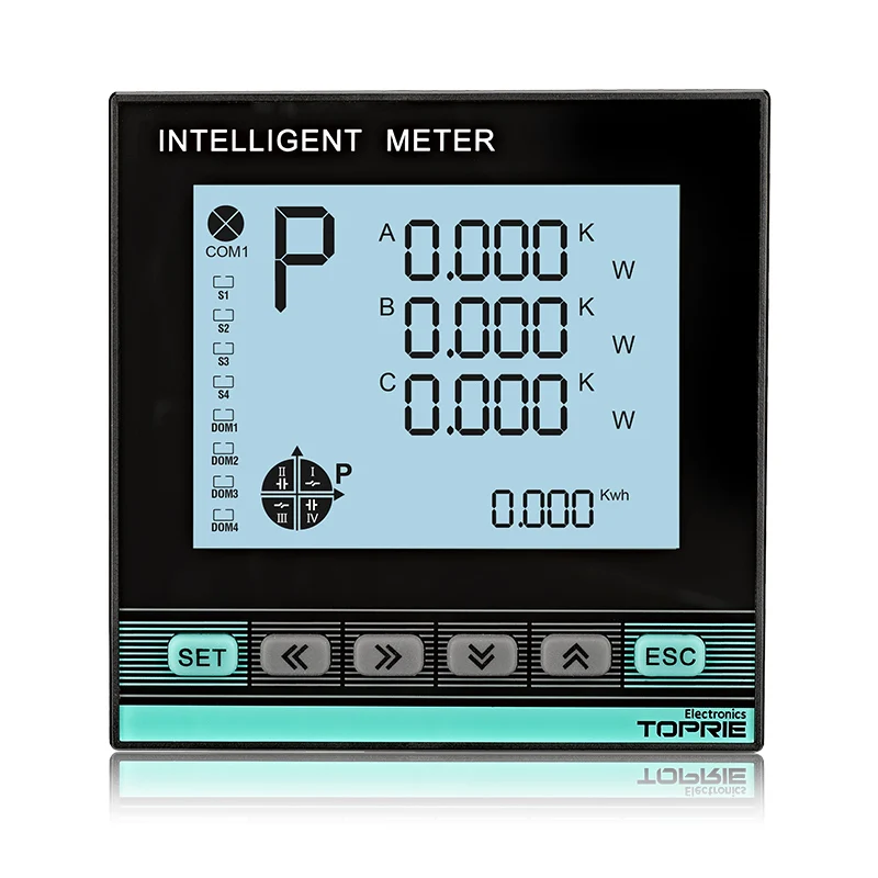 

Multifunctional Intelligent Wireless Digital Three-phase Power Meter TP602 series