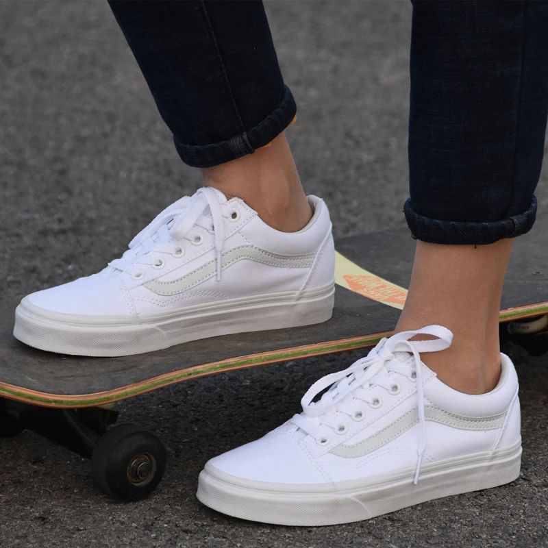 VANS OLD SKOOL обувь для Скейтборда для мужчин и женщин оригинальная спортивная обувь для отдыха на открытом воздухе Классическая многоцветная серия VN000D3HW00