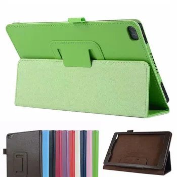 

PU Folio Flip Magnetic Stand Leather Case Cover Pouch For Lenovo Tab E8 TB-8304F1 TB-8304F 8inch Tablet PC