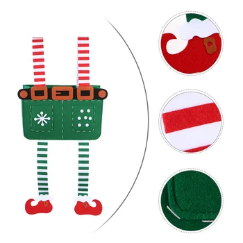 

1 Pc Elf Candy Bag Elf Pants Candy Bag Christmas Candy Bag Candy Bag for Party Shop