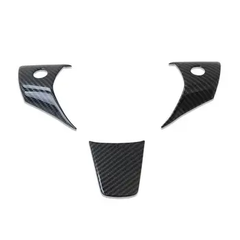 

Big sale Carbon Fiber Styling Car Steering Wheel Decoration Cover Sporty Modification Sticker Accessories for Tesla Model 3