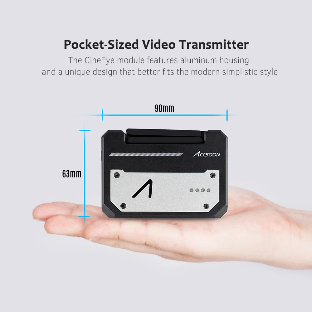 1080P WiFi HD передатчик Портативный 5G видео передатчик 3D LUT загрузка 100 м Диапазон для iOS iPad iPhone Andriod смартфон