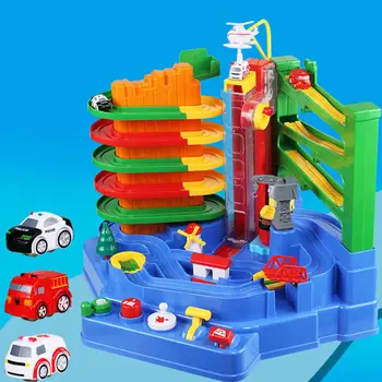 

LeadingStar Sliding Console Toy Checkpoints Car Adventure Rail Car Children's Educationa Gift