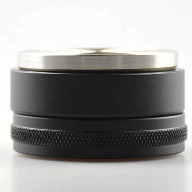 58.35Mm Stainless Steel Coffee Distributor Leveler Tool Kitchen Macaron Coffee Tamper Coffee Bean Press Tool Coffee Powder Hamme